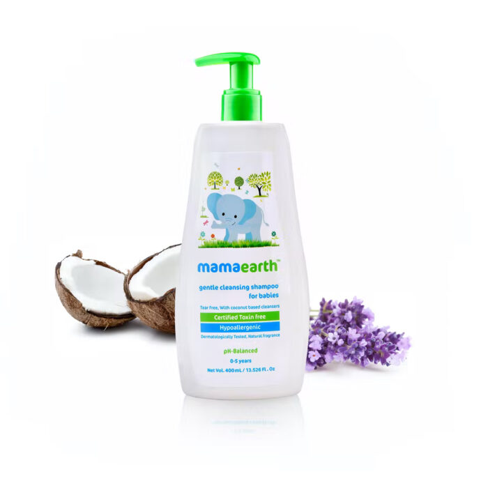 Mamaearth Gentle Cleansing Shampoo For Babies 400ml