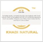 KHADI NATURAL Onion & Fenugreek Hair Conditioner 310ml - Image 4