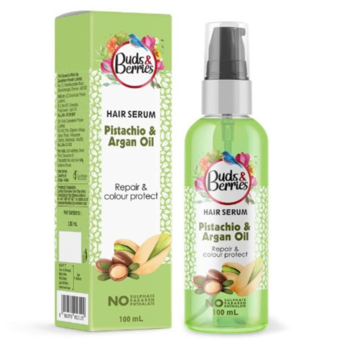 Buds & Berries Hair Serum Pistachio and Argan Oil 100 ml