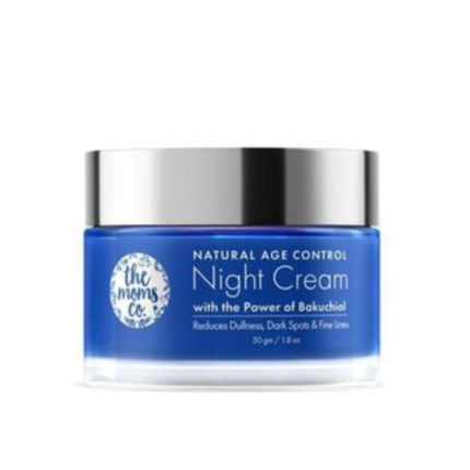 The Moms Co. Natural Age Control Night Cream – Reduces Fine Lines & Wrinkles – 50g