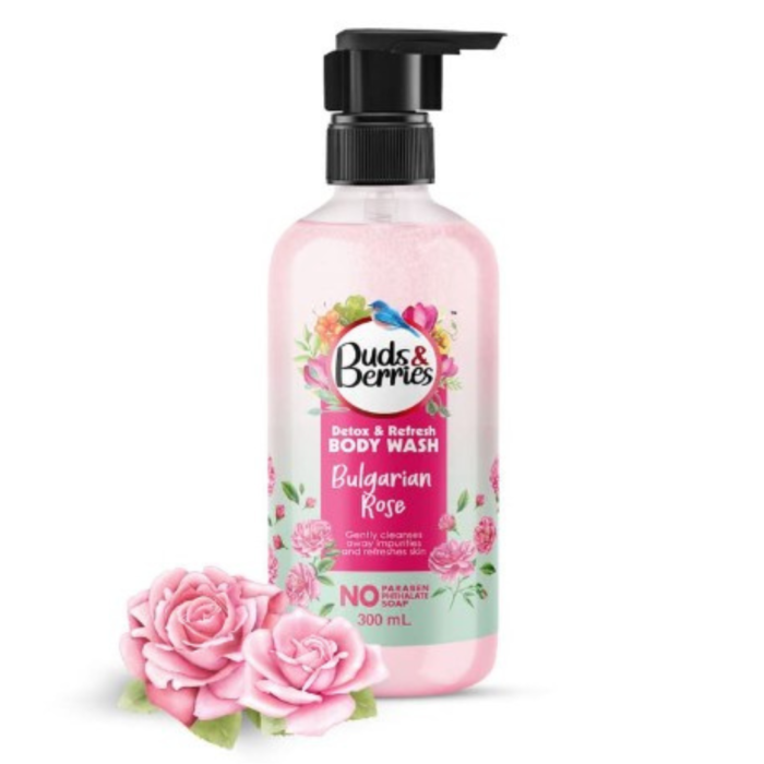 Buds & Berries Body Wash Bulgarian Rose 300 ml