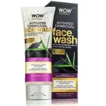 Wow Skin Science Activated Charcoal Face Wash 100ml