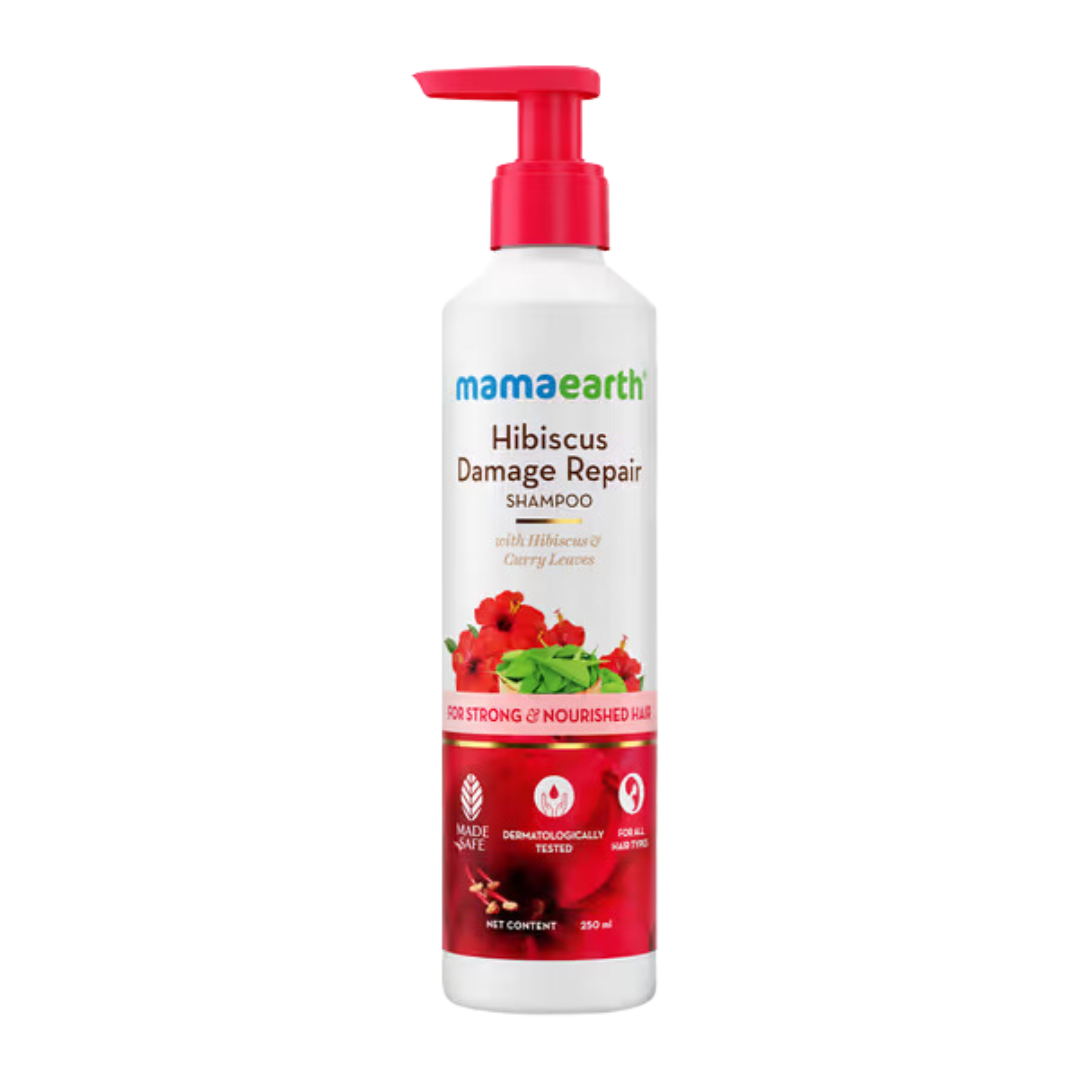 Mamaearth Hibiscus Damage Repair Shampoo 250 ml
