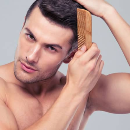 Hair care for men in hushbabees