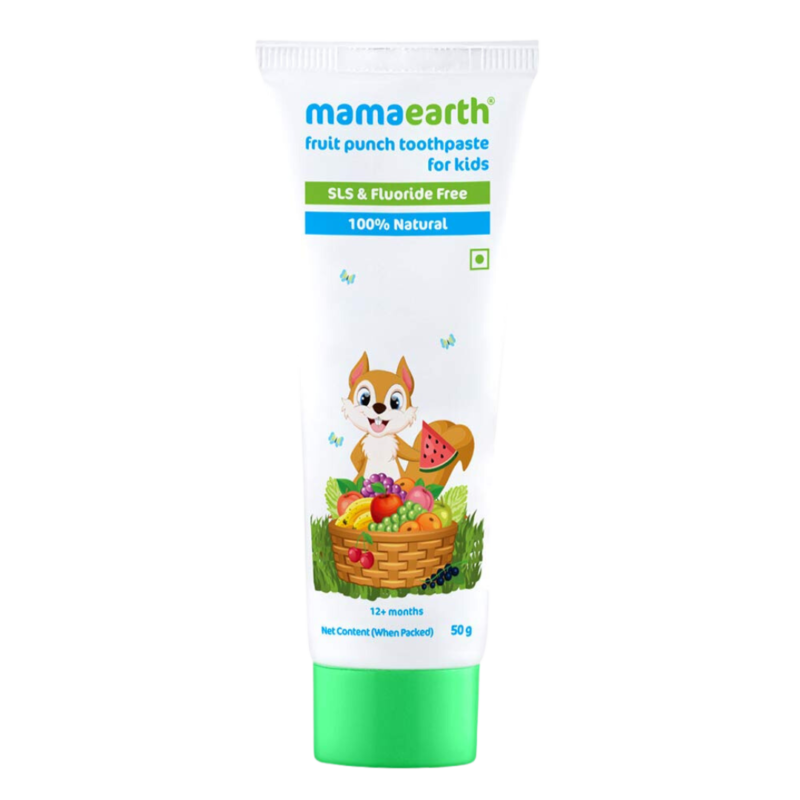 Mamaearth Kids Fruit Punch Toothpaste 50g