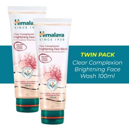 Himalaya Clear Complexion Brightning Face Wash 100ml (Twin Pack)