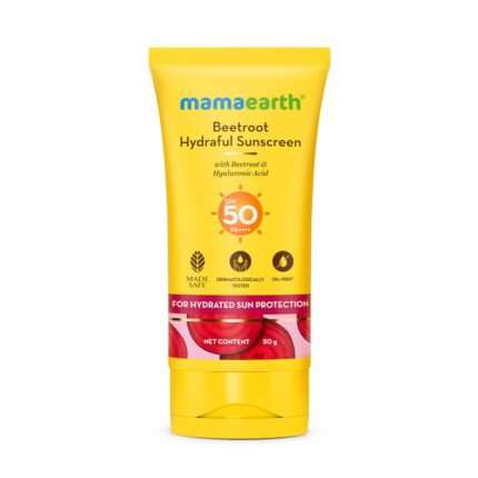 Mamaearth Beetroot Hydraful Sunscreen 50g