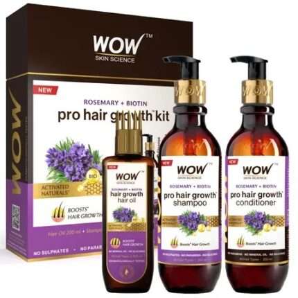 Wow Skin Science Rosemary Hair Care Kit 700ml