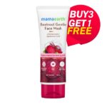 Mamaearth Beetroot Gentle Face Wash 100ml (Buy 3 Get 1 FREE)