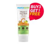 Mamaearth Vitamin C Face Wash 100ml (Buy 3 Get 1 FREE)