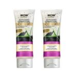 Wow Skin Science Activated Charcoal Face Wash 100ml (Twin Pack)