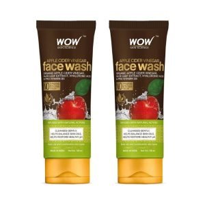 Wow Skin Science Apple Cider Vinegar Face Wash 100ml (Twin Pack)