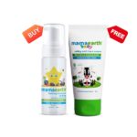 Mamaearth Foaming Facewash 150ml With Free Mamaearth Face Cream 60g