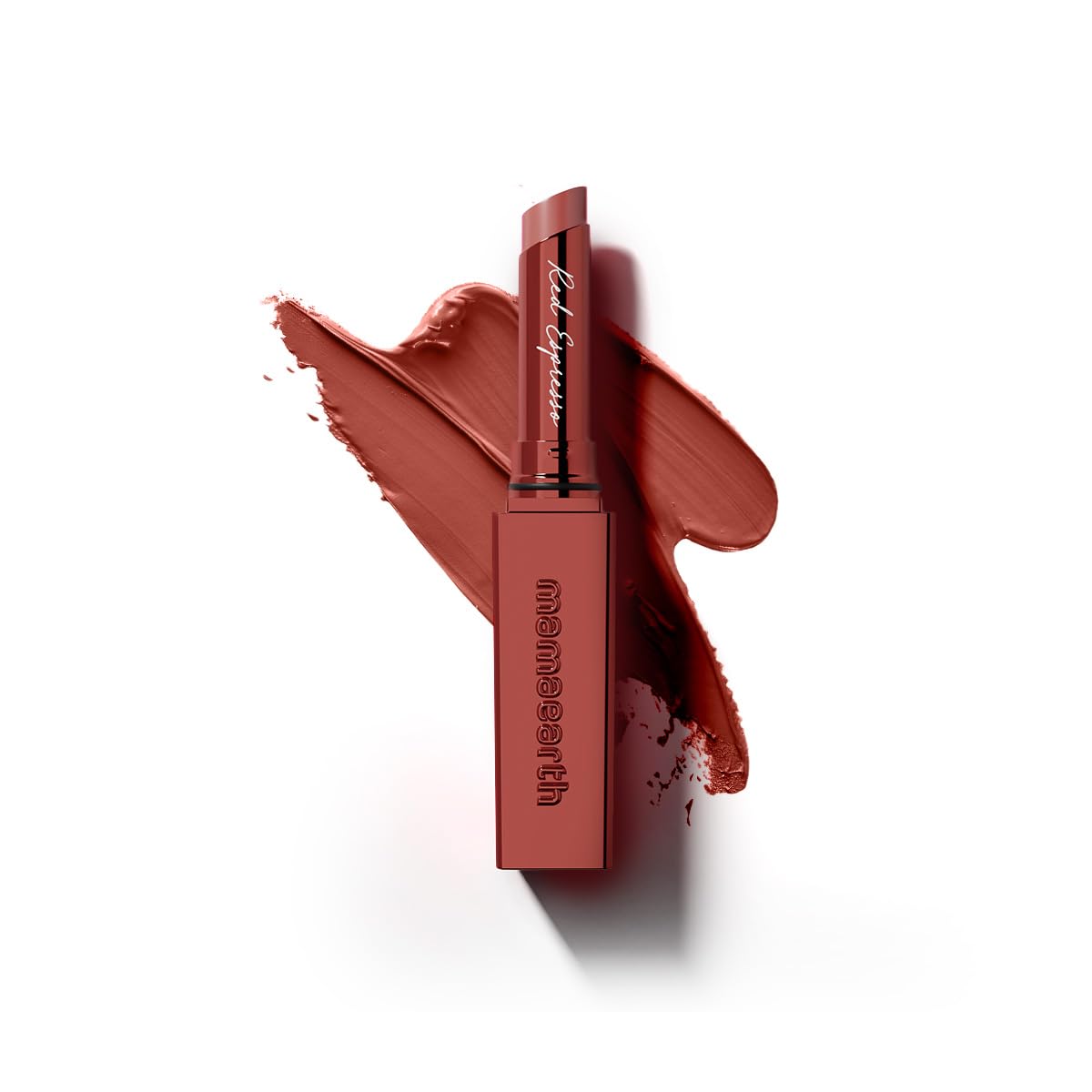 Mamaearth Luxe Matte Long Stay Lipstick 04 Red Espresso Mamaearth Luxe Long Stay Matte Lipstick Red Espresso 2g