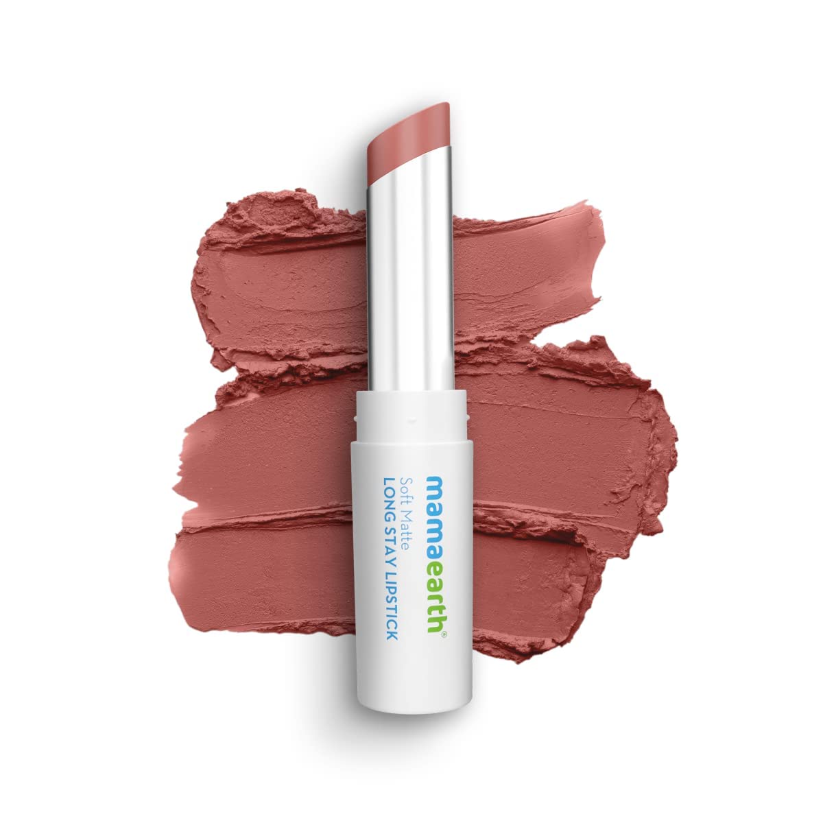 Mamaearth Soft Matte Long Lasting Lipstick - 05 Woody Rose 3.5g Mamaearth Soft Matte Long Lasting Lipstick - 05 Woody Rose 3.5g