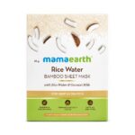 Mamaearth Rice Water Bamboo Sheet Mask 25g